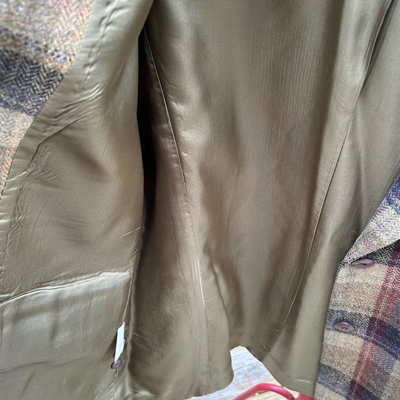Eddie Bauer Blazer Vintage Plaid Wool L Womens Multi-Color - Picture 4 of 7